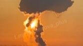 Russian airfield in flames