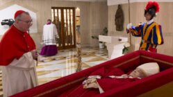 World griefs the passing of Pope Francis